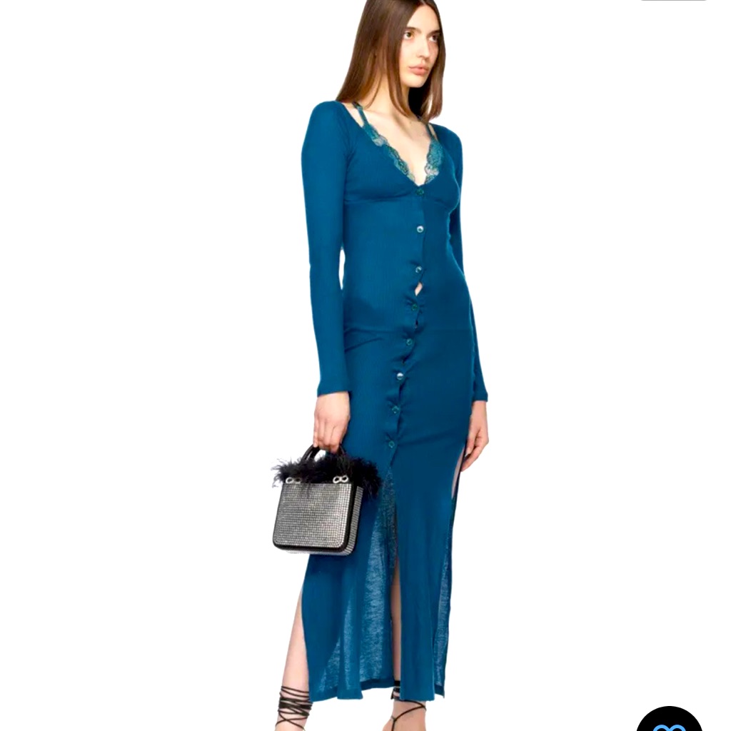 Vaillant Ssense Cocktail Dress - Lace And Modal New